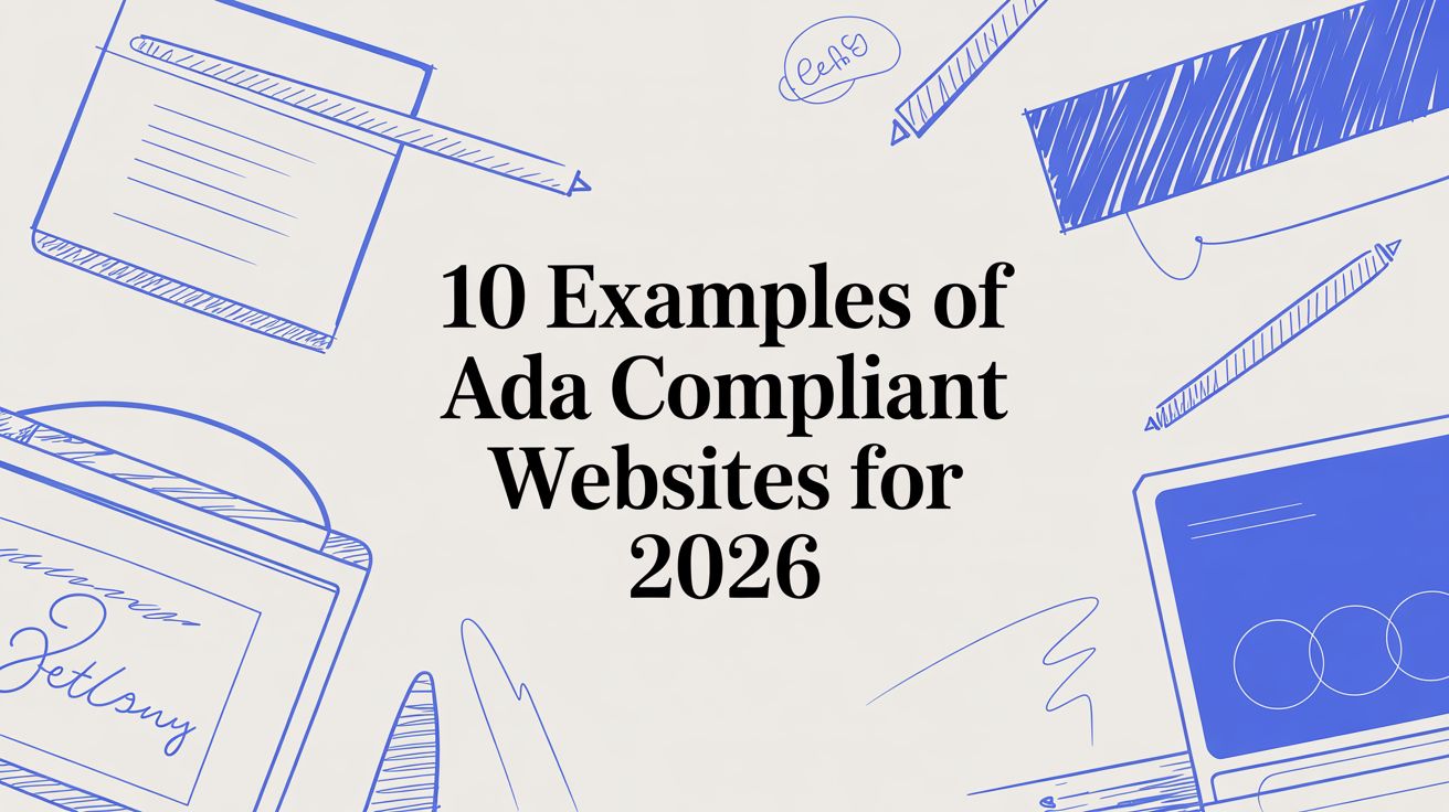 10 Examples of ADA Compliant Websites for 2026 | ADA Compliance Pros